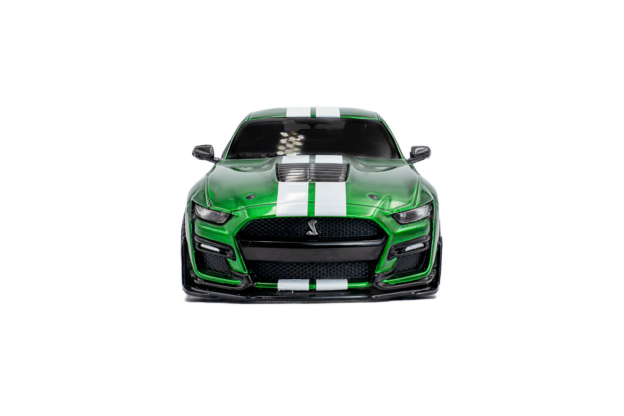 FORD MUSTANG SHELBY GT 500 GREEN - 1:43 SCALE DIECAST MODEL - Image 4