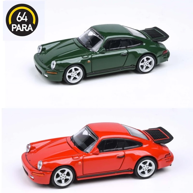 PORSCHE 911 RUF CTR GUARDS RED - PARAGON 1:64 SCALE - Image 2