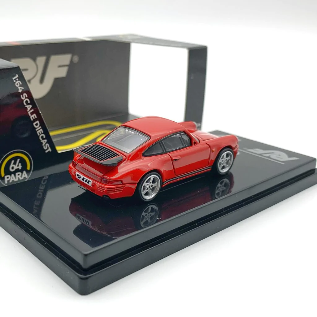 PORSCHE 911 RUF CTR GUARDS RED - PARAGON 1:64 SCALE - Image 4