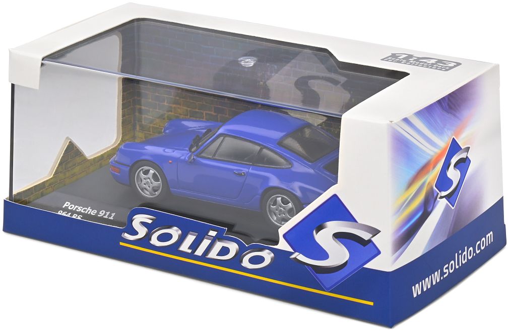 Porsche 964 RS Blue 1992 - SOLIDO 1:43 SCALE - Image 6