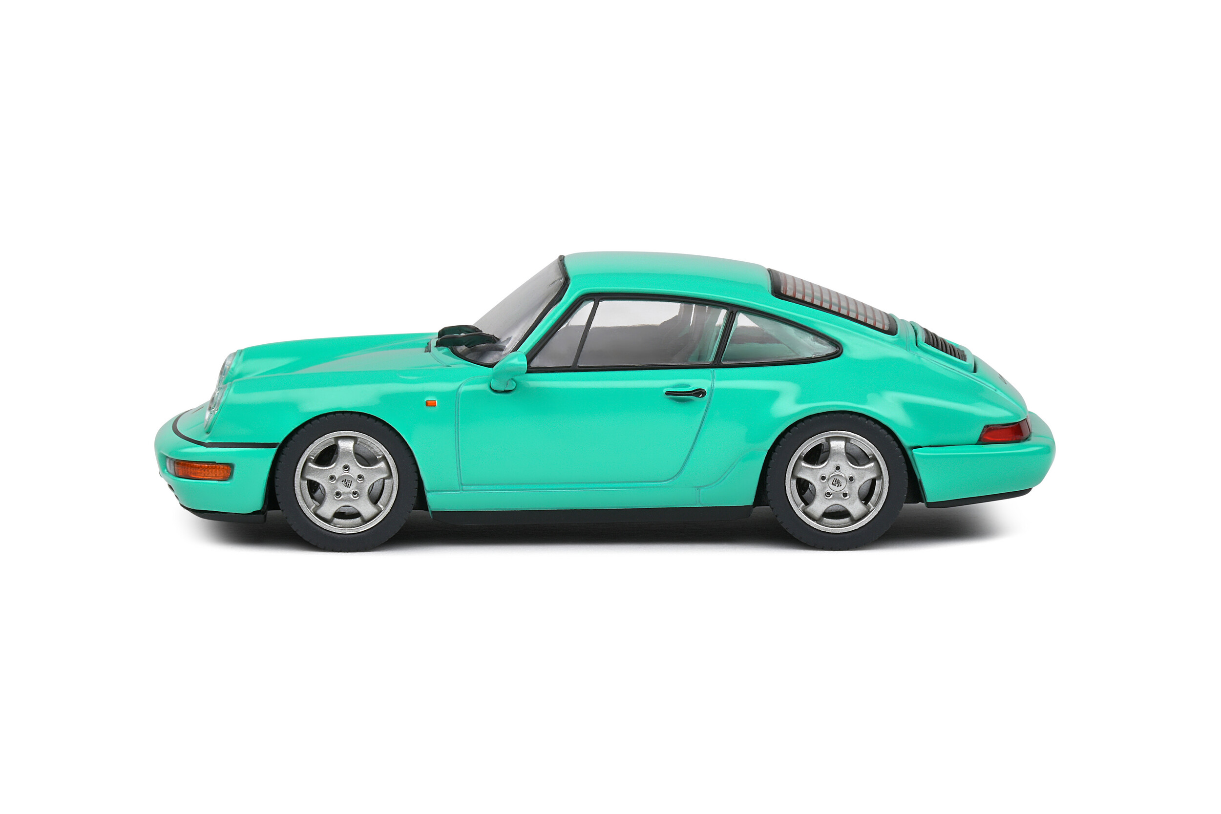 PORSCHE 964 RS CLUBSPORT GREEN – 1994 - solido 1:43 scale - Image 3