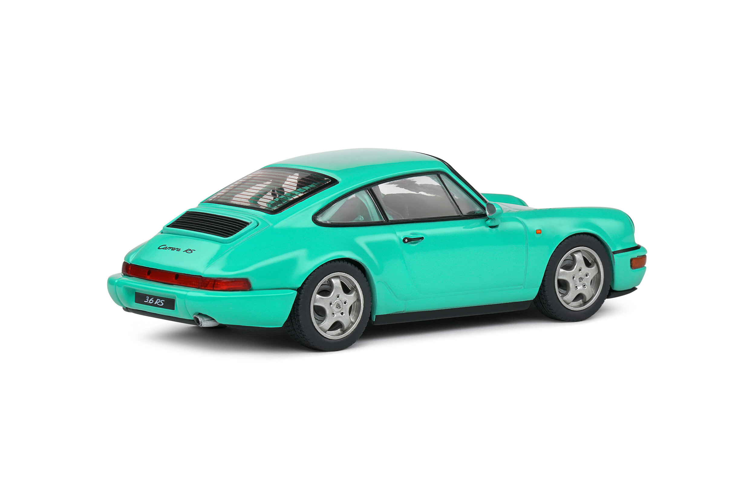 PORSCHE 964 RS CLUBSPORT GREEN – 1994 - solido 1:43 scale - Image 4