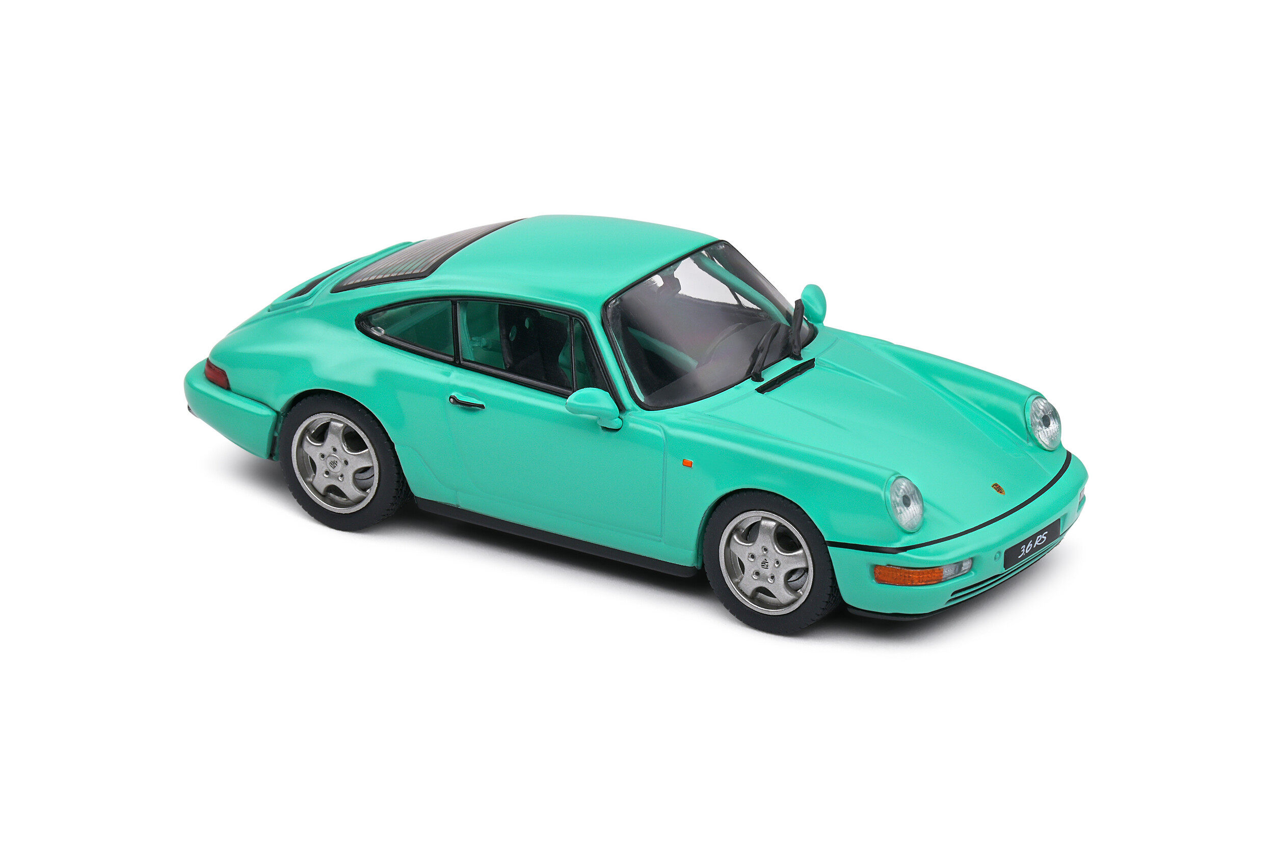 PORSCHE 964 RS CLUBSPORT GREEN – 1994 - solido 1:43 scale - Image 5
