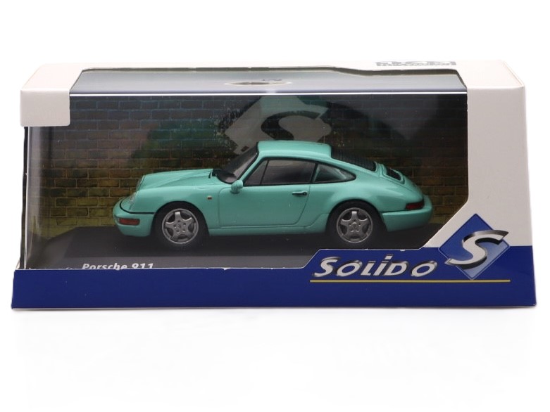 PORSCHE 964 RS CLUBSPORT GREEN – 1994 - solido 1:43 scale - Image 7