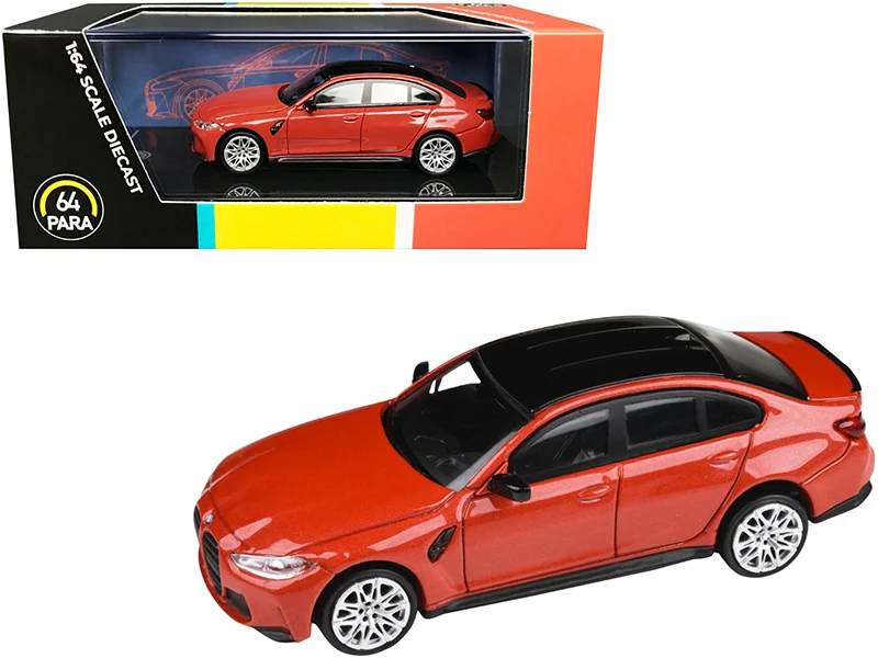 BMW M3 G80 TORONTO RED - (RHD) - PARAGON 1:64 SCALE