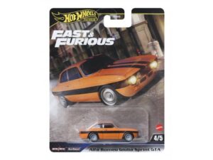 ALFA ROMEO GIULIA SPRINT GTA - HOTWHEELS F&F – 1:64 SCALE