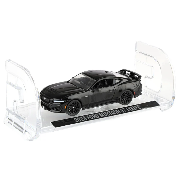 FORD MUSTANG GT COUPE 2024 GREENLIGHT BLACK BANDIT - 1:64 SCALE MODEL - Image 4