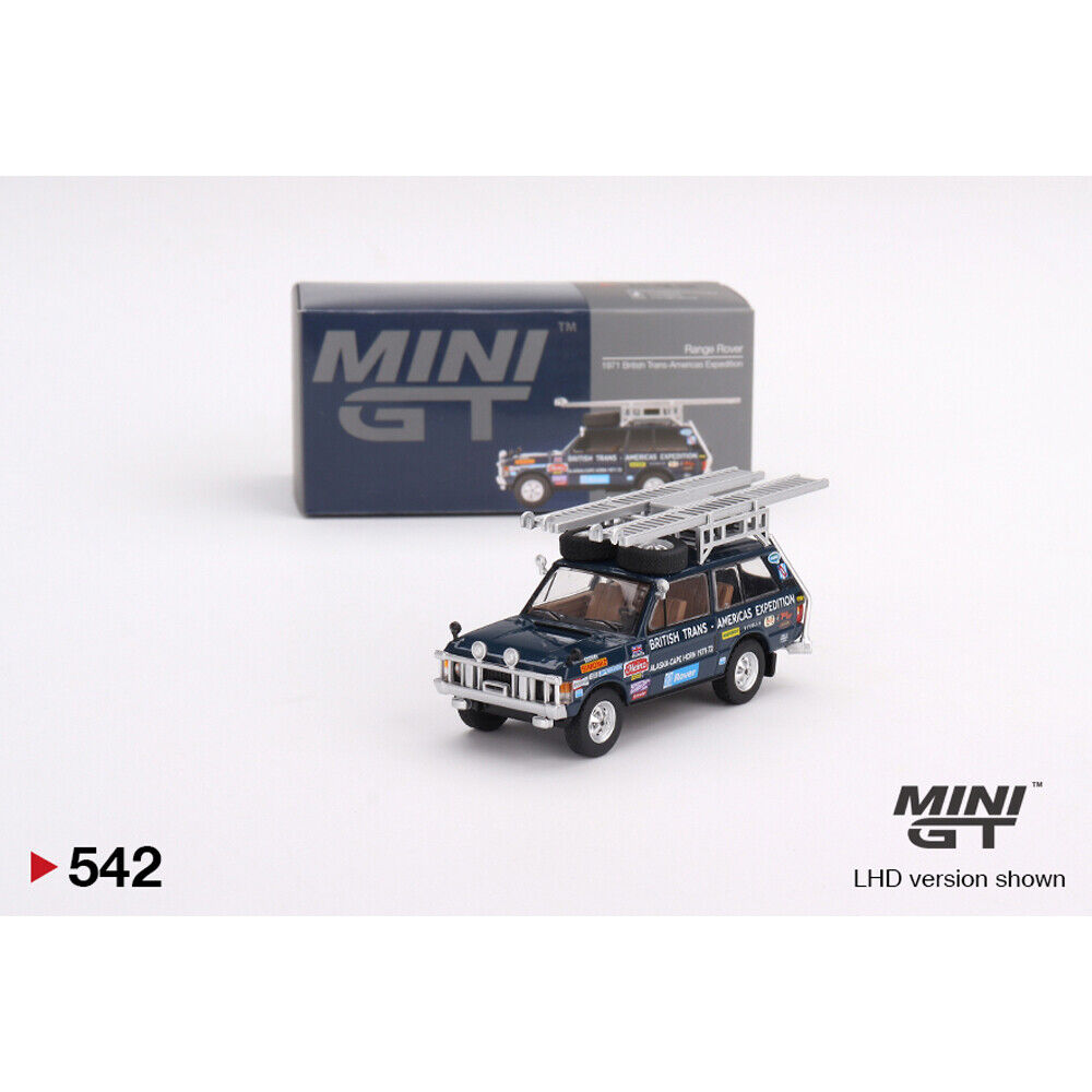 RANGE ROVER - 1971 BRITISH TRANS-AMERICAN EXPEDITION - Mini GT 1:64 scale - Image 3