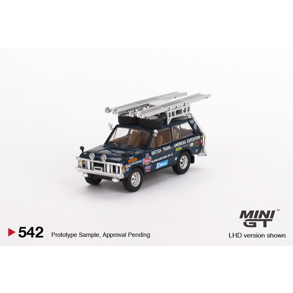 RANGE ROVER - 1971 BRITISH TRANS-AMERICAN EXPEDITION - Mini GT 1:64 scale - Image 5
