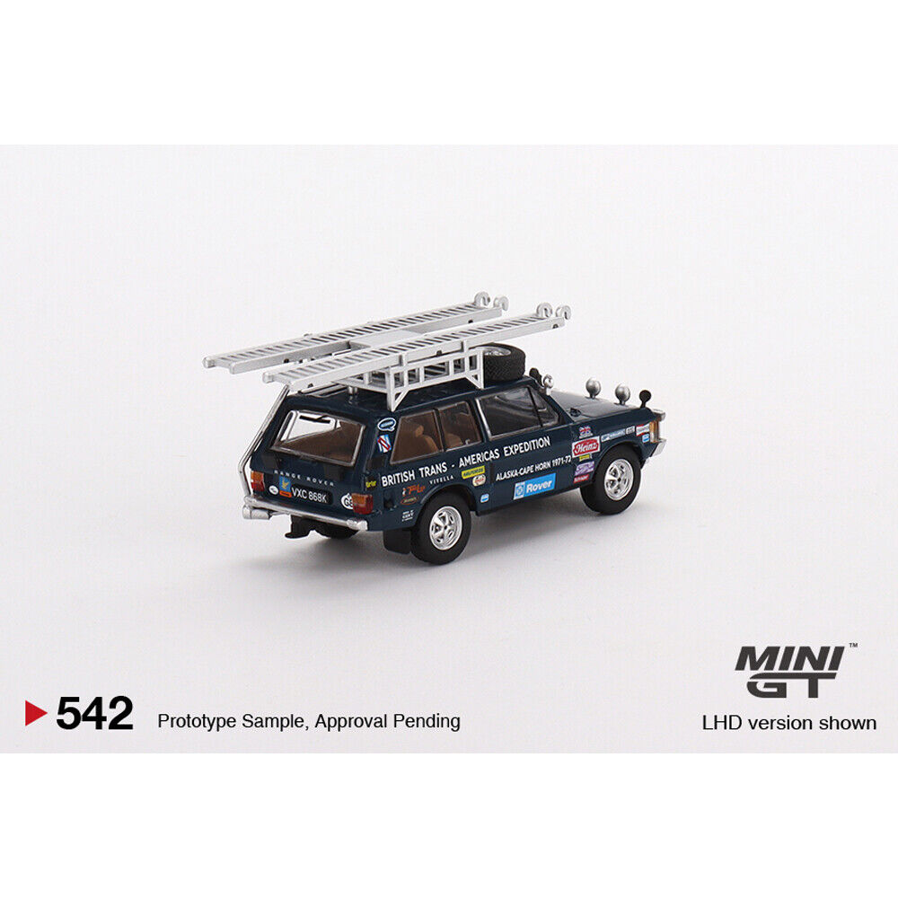 RANGE ROVER - 1971 BRITISH TRANS-AMERICAN EXPEDITION - Mini GT 1:64 scale - Image 6