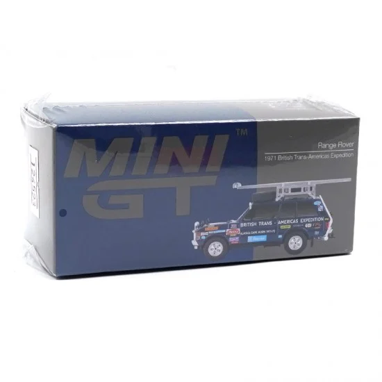 RANGE ROVER - 1971 BRITISH TRANS-AMERICAN EXPEDITION - Mini GT 1:64 scale - Image 7