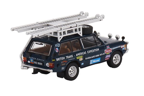 RANGE ROVER - 1971 BRITISH TRANS-AMERICAN EXPEDITION - Mini GT 1:64 scale - Image 2