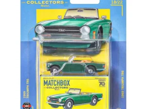 TRIUMPH TR6 1969 - MATCHBOX COLLECTORS RANGE - 1:64 SCALE
