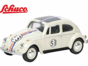 VOLKSWAGEN BEETLE RALLYE #53 - SCHUCO - 1:64 SCALE