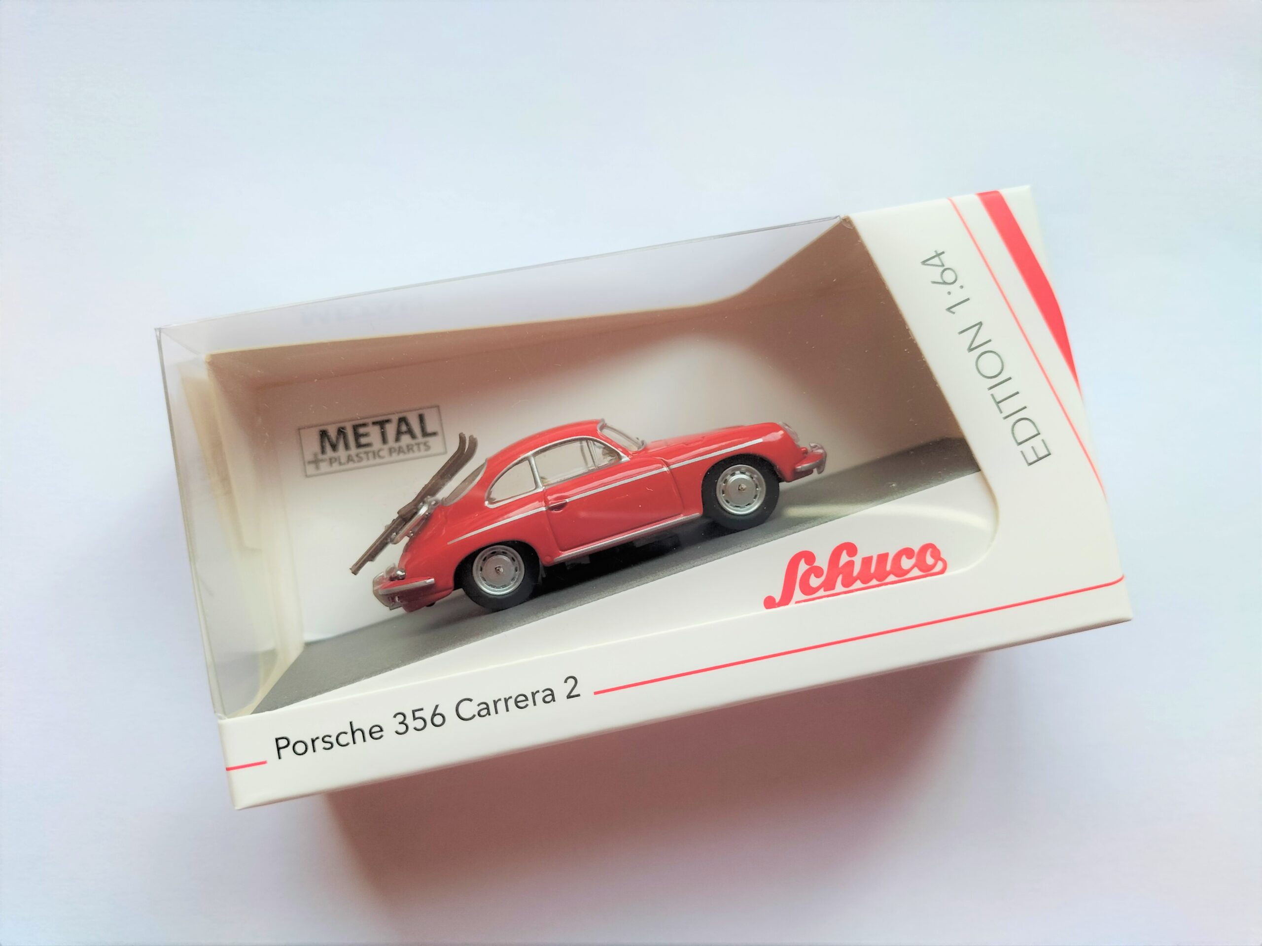 PORSCHE 356 CARRERA 2 SKI - SCHUCO - 1:64 SCALE MODEL - Image 2