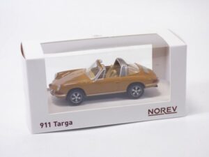 PORSCHE 911 TARGA BROWN - 1969 - NOREV 1:43 SCALE MODEL