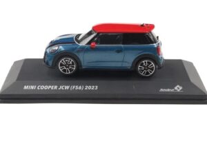 MINI JOHN COOPER WORKS ISLAND BLUE - 1:43 SCALE DIECAST MODEL