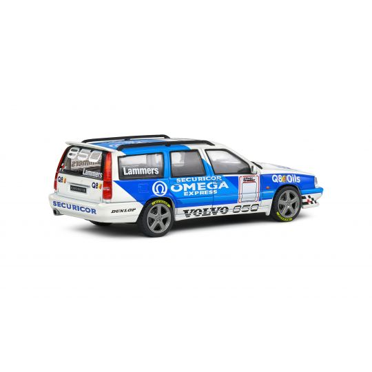 VOLVO 850 T5-R 2.3I 20V TURBO 1995 TRIBUTE WHITE - 1:43 SCALE DIECAST MODEL - Image 5