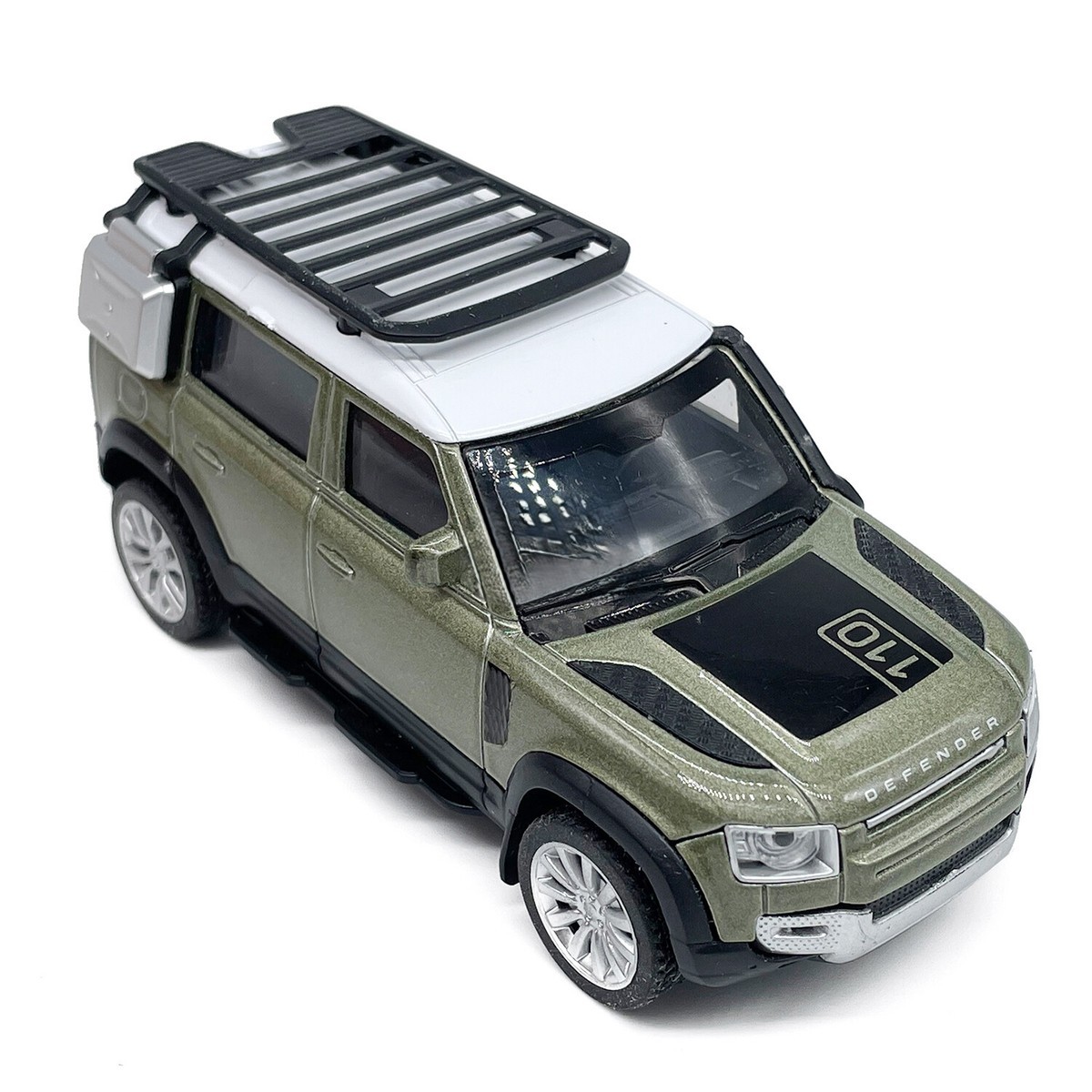 LAND ROVER DEFENDER 110 GREEN - QIYI 1:43 SCALE DIECAST MODEL