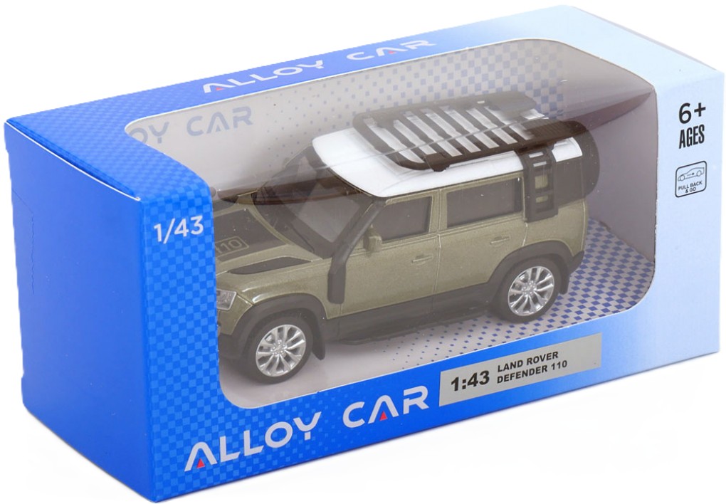 LAND ROVER DEFENDER 110 GREEN - QIYI 1:43 SCALE DIECAST MODEL - Image 2