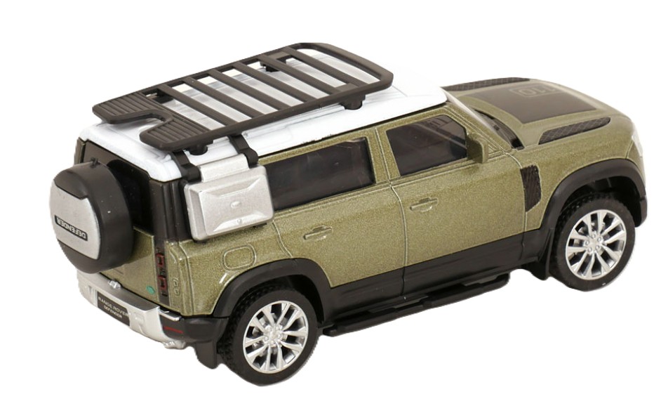 LAND ROVER DEFENDER 110 GREEN - QIYI 1:43 SCALE DIECAST MODEL - Image 3