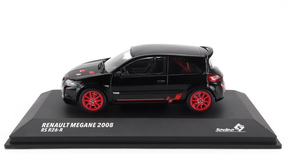 RENAULT MEGANE R26R - BLACK - 1:43 SCALE DIECAST MODEL - Image 2