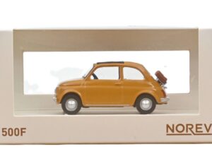 FIAT 500F YELLOW POSITANO 1965 - NOREV - 1:43 SCALE MODEL