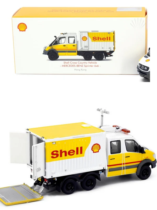 MERCEDES-BENZ SPRINTER 6 X 'SHELL CROSS COUNTRY' - TINY CITY 1:76 - Image 3