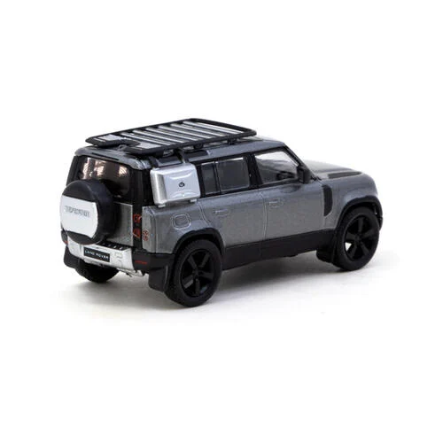 1/64 Land Rover Defender 110 V8 グレー ミニカー LAND ROVER DEFENDER 110 GREY - TARMAC WORKS 1:64 SCALE MODEL