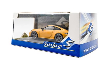 PORSCHE 992 GT3 YELLOW 2023 - 1:43 SCALE DIECAST MODEL - Image 3