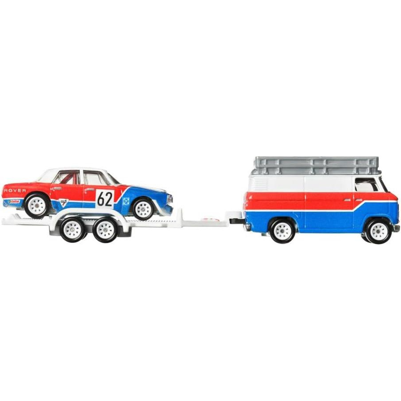 ROVER P6 1970 & HW RALLY HAULER #62 - HOTWHEELS TEAM TRANSPORT - 1:64 SCALE - Image 5