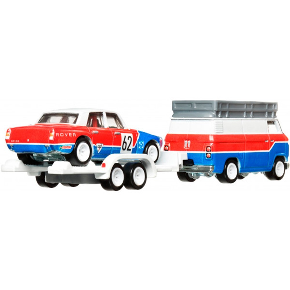 ROVER P6 1970 & HW RALLY HAULER #62 - HOTWHEELS TEAM TRANSPORT - 1:64 SCALE - Image 7