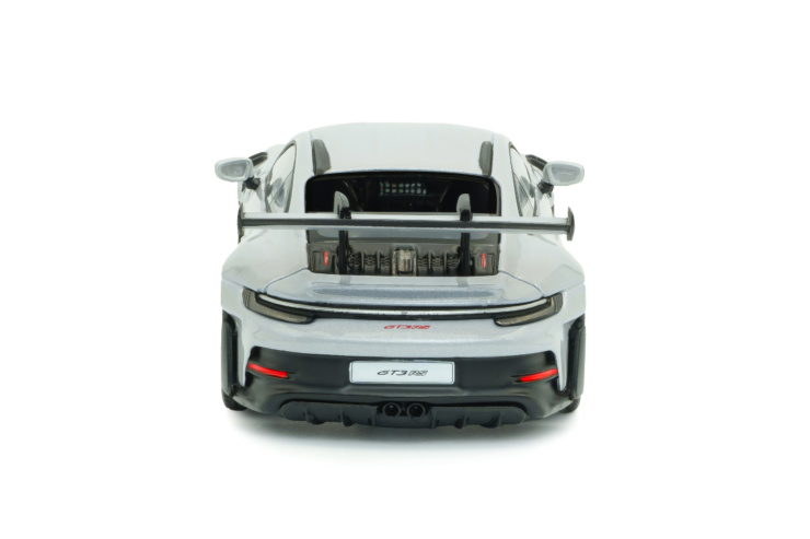PORSCHE 911 (992) GT3 RS - ICE GREY w/RED - SOLIDO - 1:43 SCALE DIECAST MODEL - Image 5