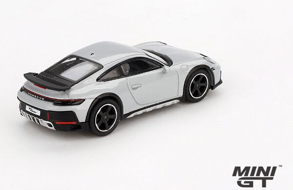 PORSCHE 911 DAKAR ICE GREY METALLIC- 1:64 SCALE - Image 2