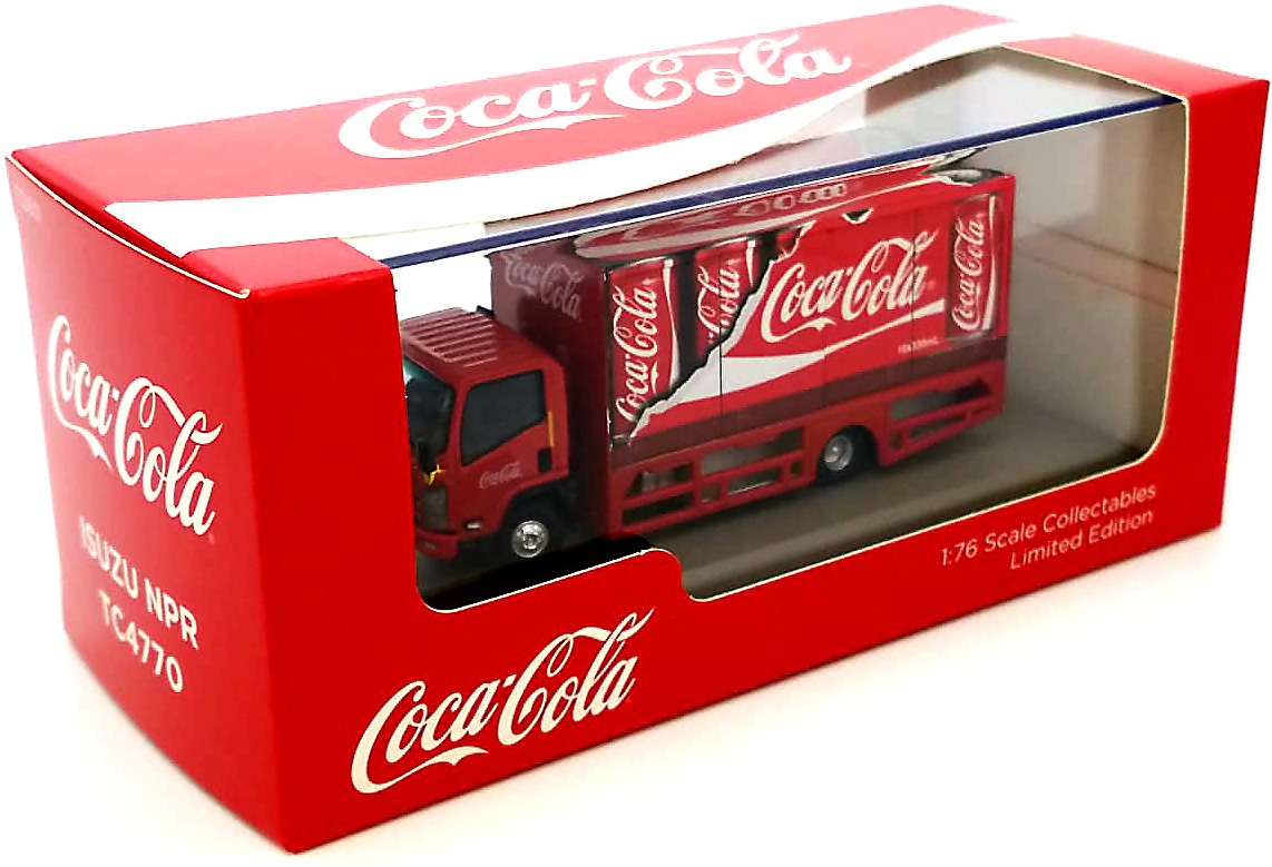 Coca Cola Isuzu N-Series TC4770 - 1:76 SCALE MODEL
