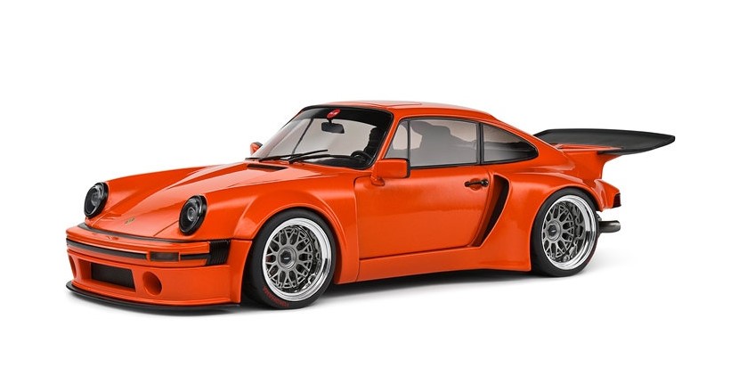 PORSCHE KS-R ORANGE 2022 - SOLIDO 1:18 SCALE MODEL - Image 3