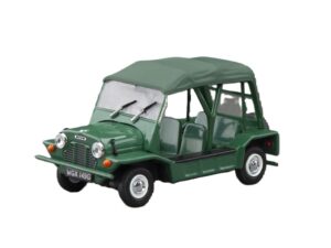 MINI MOKE MILITARY GREEN (Car rental w2 Figures) - VITESSE 1:43 SCALE