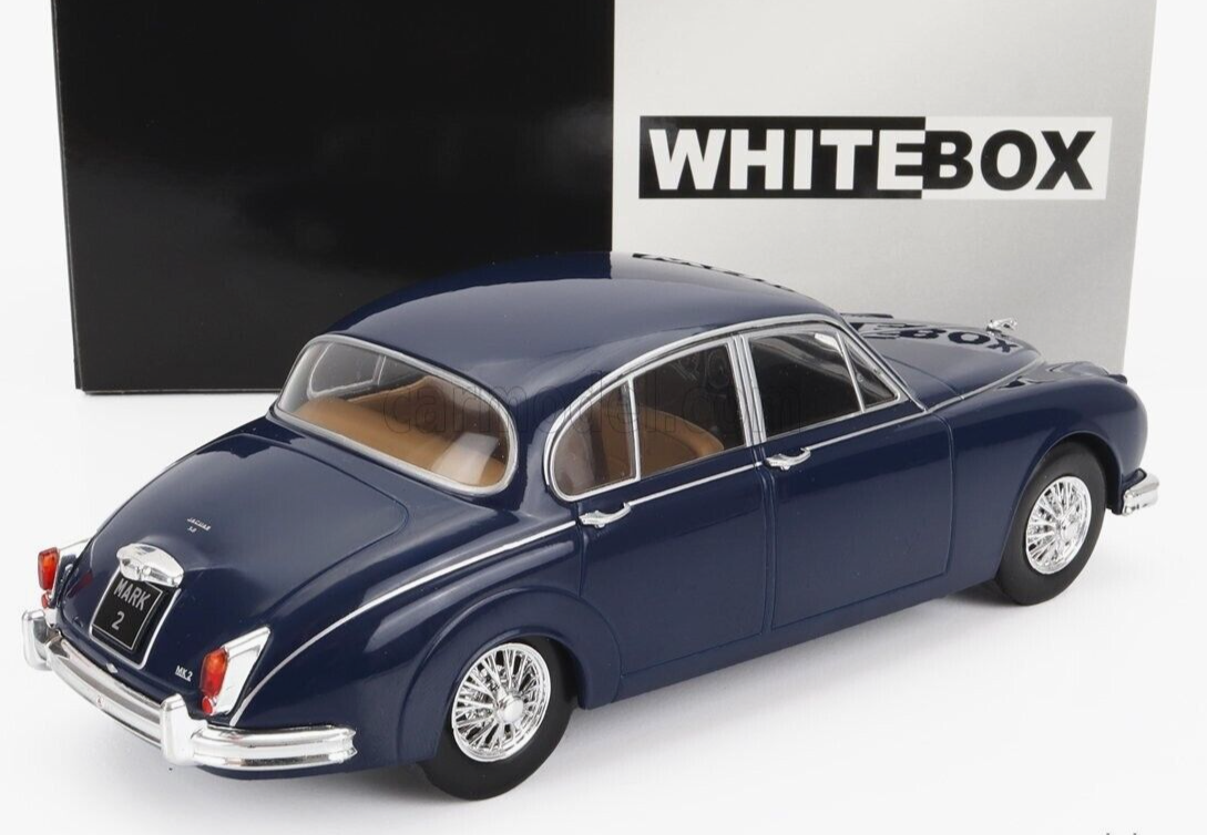 JAGUAR MK II DARK BLUE 1960 - 1:24 SCALE - Image 4