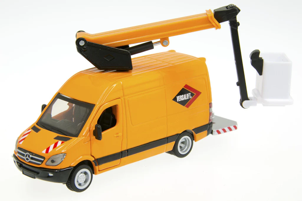 MERCEDES BENZ SPRINTER w/ELEVATED WORK PLATFORM - 1:50 SCALE - Image 4