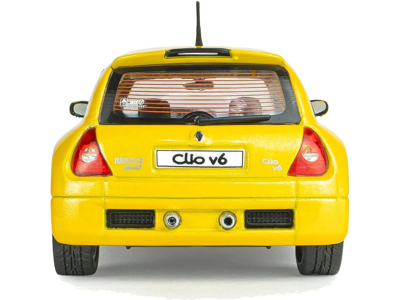 RENAULT CLIO V6 ph.2 - 2003 - JAUNE SIRIUS - SOLIDO 1:43 SCALE - Image 3