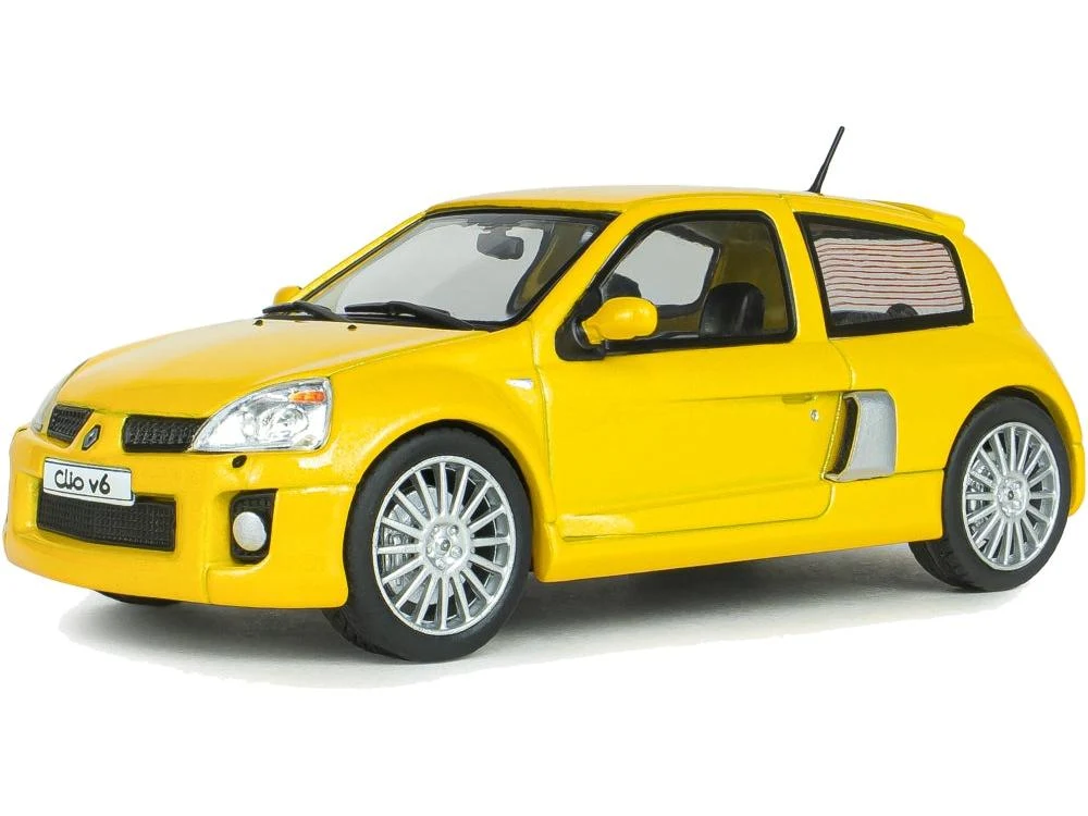 RENAULT CLIO V6 ph.2 - 2003 - JAUNE SIRIUS - SOLIDO 1:43 SCALE - Image 5
