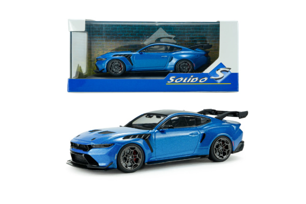 FORD MUSTANG GTD INDULGENT BLUE 2025 - 1:43 SCALE DIECAST MODEL