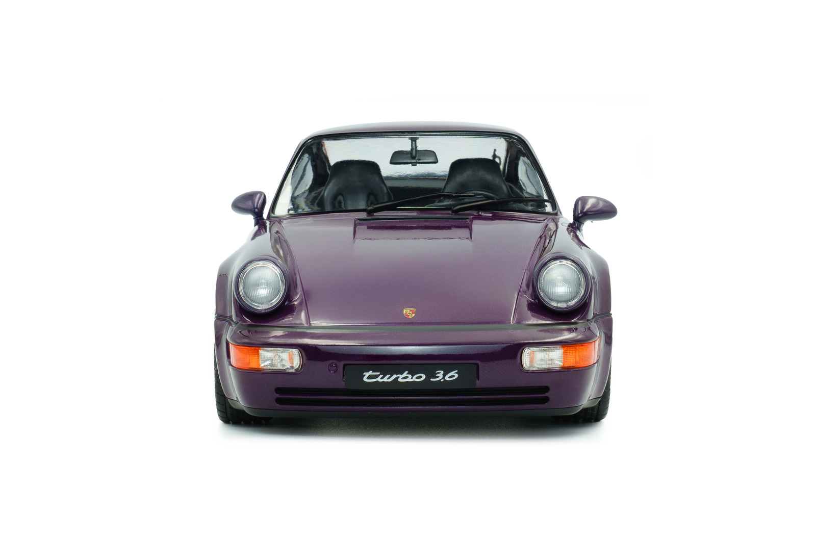 PORSCHE 911 (964) TURBO VIOLET BLUE - SOLIDO 1:18 SCALE DIECAST MODEL - Image 8