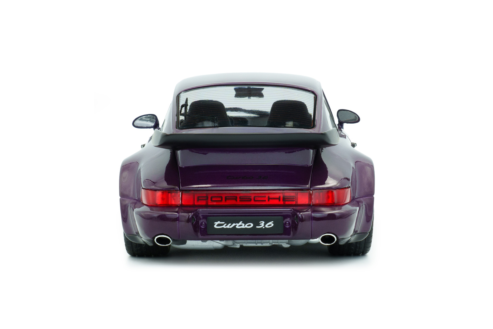 PORSCHE 911 (964) TURBO VIOLET BLUE - SOLIDO 1:18 SCALE DIECAST MODEL - Image 7
