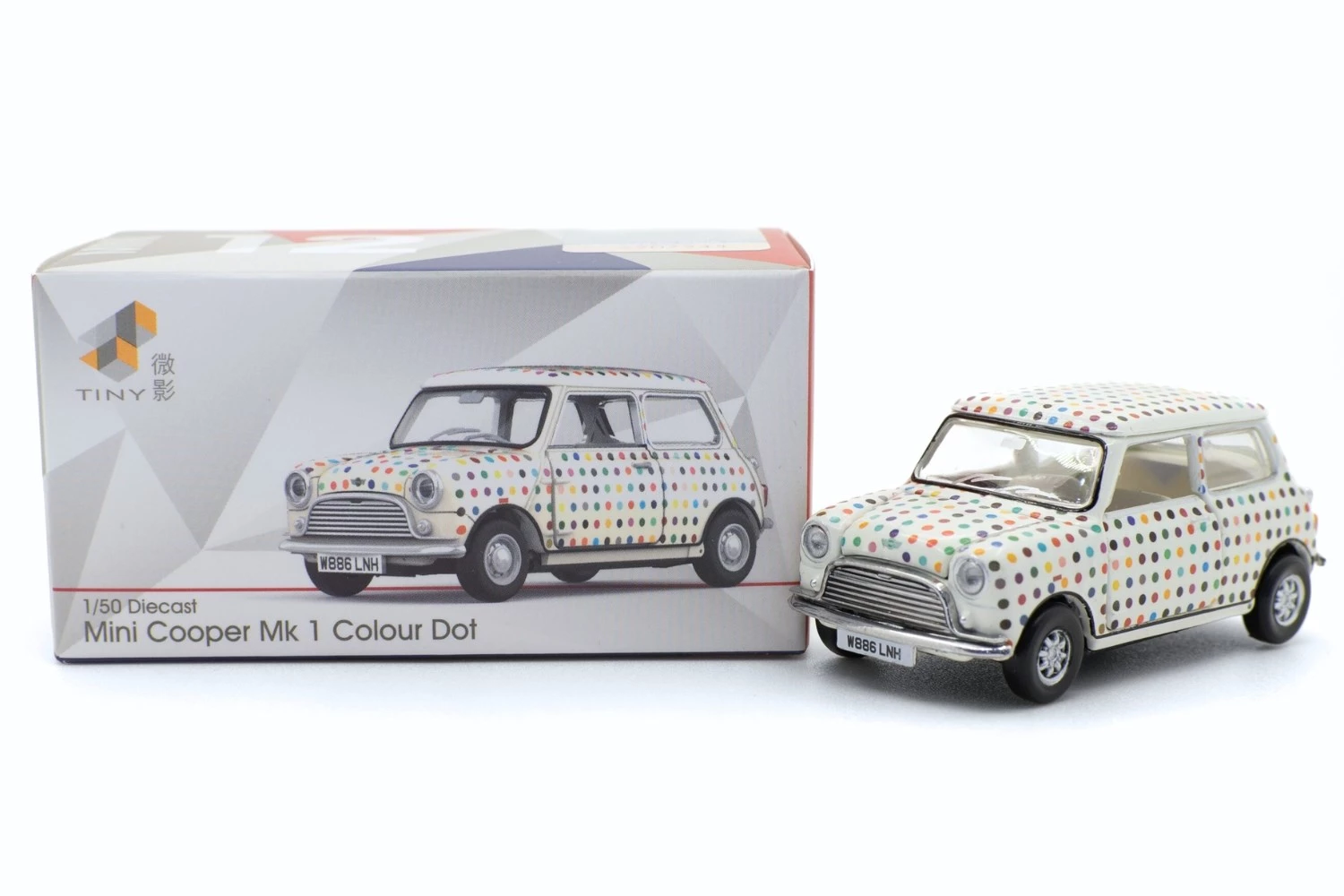 MINI COOPER MK 1 COLOUR DOT - 1:50 scale model - Image 2