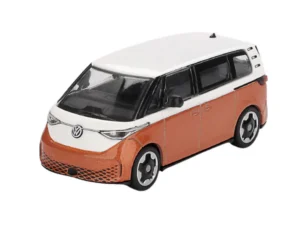 VOLKSWAGEN ID.BUZZ WHITE/ORANGE- 1:64 Mini-GT