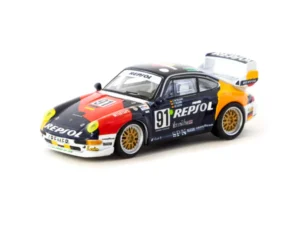 PORSCHE 911 GT2 24h LE MANS 1995 #91 - SCHUCO/TARMAC 1:64 SCALE MODEL