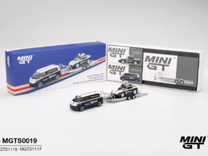 PORSCHE 911 DAKAR No.718 & VW ID.BUZZ - MINI GT - 1:64 SCALE