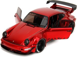 PORSCHE RWB BODYKIT PINK SLIPS - JADA 1:18 SCALE DIECAST MODEL